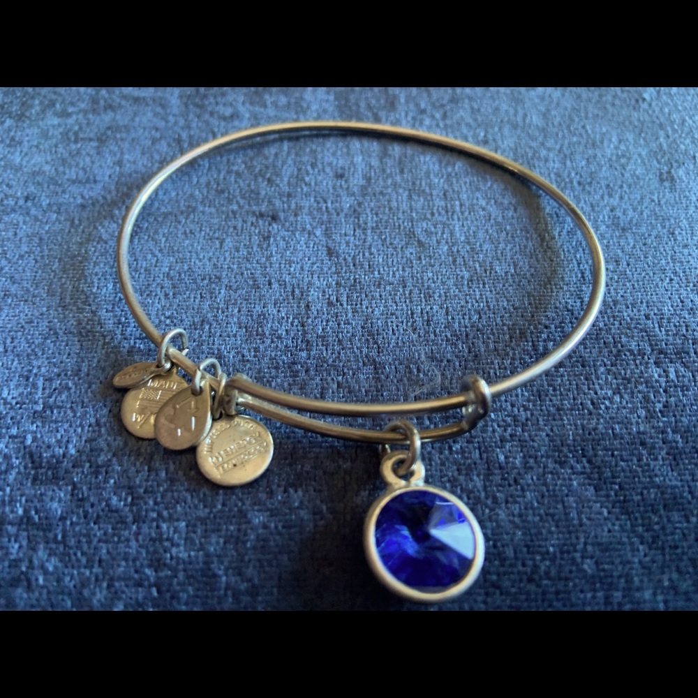 Alex & Ani birthstone bracelet